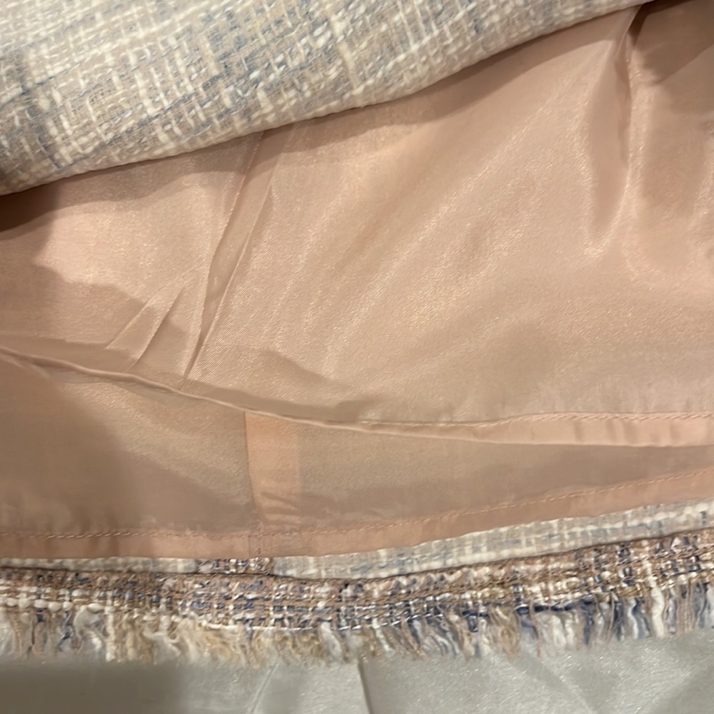 IVANKA TRUMP TWEED WRAP SKIRT SIZE 0 - Picture 4 of 10